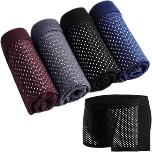 TAIYANYU Boxhero Boxershorts aus Bambusfaser Boxhero Boxershorts Bambus Coole Unterwäsche for Männer Box Hero Unterwäsche Größe: 3XL TAIYANYU Boxhero Boxershorts aus Bambusfaser Boxhero Boxershorts Bambus Coole Unterwäsche for Männer Box Hero Unterwäsche Größe: 3XL