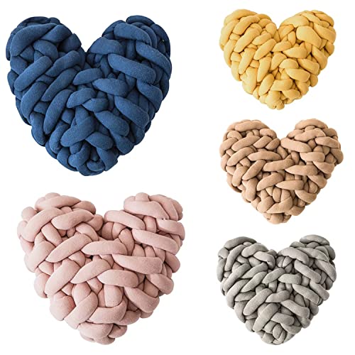 Tesica Knot Pillows Home Office Sofa Garden Decor Pillows 11Inch Lumbar Cushion Throw Pillow For Living Room Bedroom Car (Pink) #TOP6