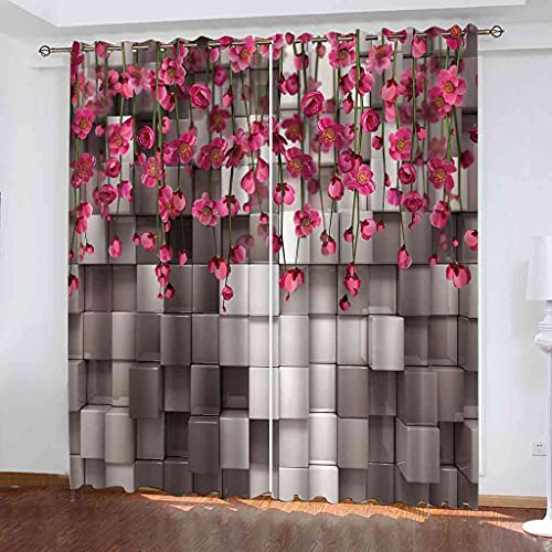 Rideaux oeillets 100% polyester occultants et isolants phoniques - 2