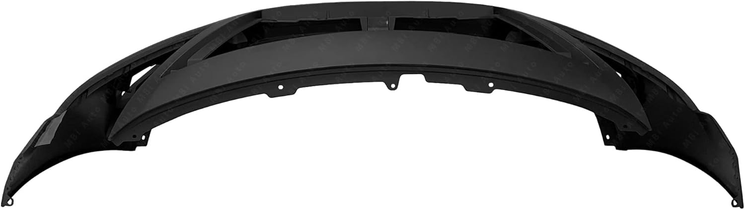 MBI AUTO - Primered, Front Bumper Cover Fascia for 2015-2019 Nissan Versa 15-18, NI1000299