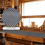 Anti-Slip Router Table Mat Non Slip Work Bench Top Mat - 24" x 48" 2pcs Durable Non Slip Pad Tool Mats for Workshop Woodworking Router Cabinet Drawer Shelf Liner