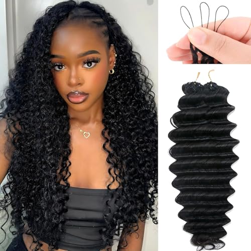 Human Crochet Hair for Black Women 18inch 60g Pre Separated