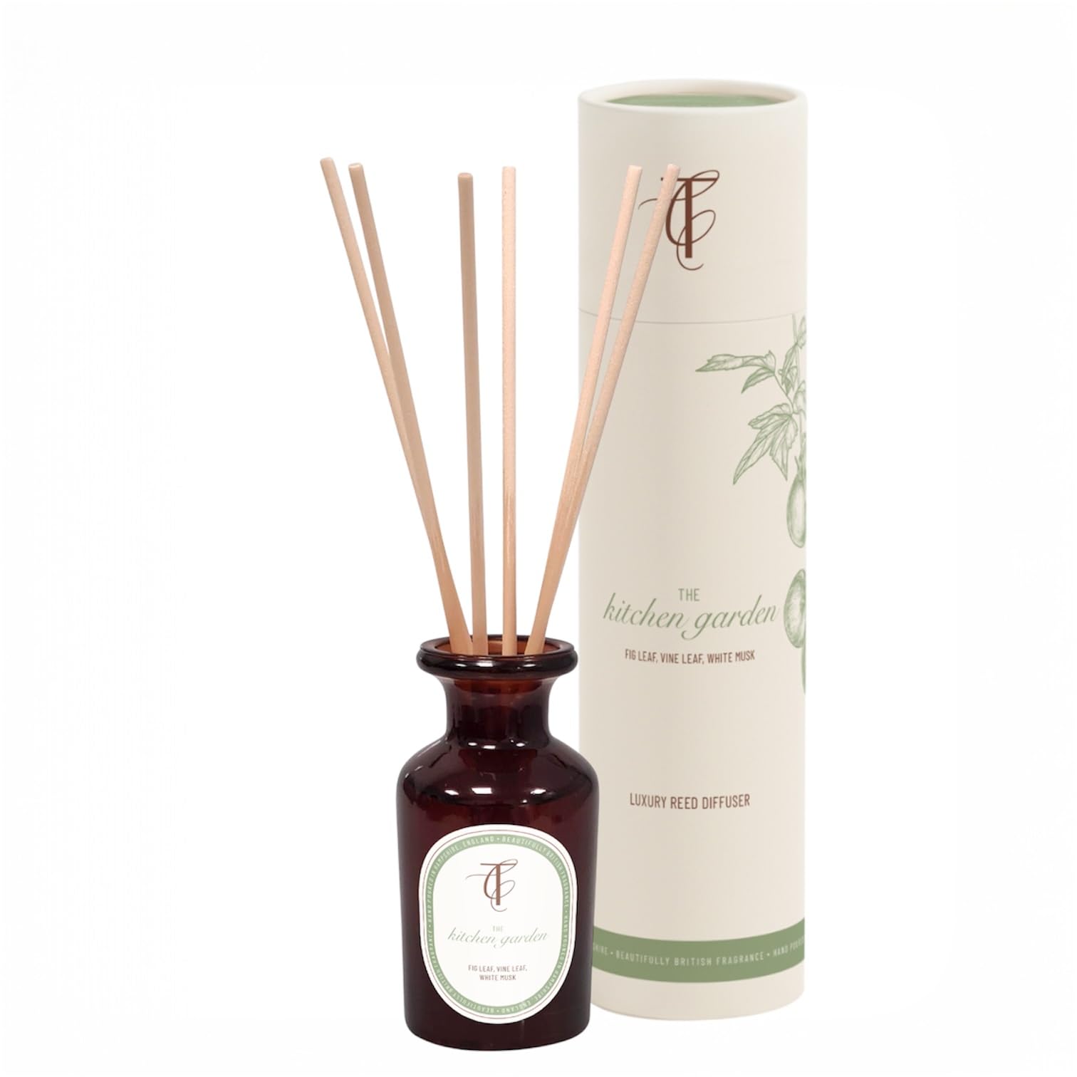 The Country Candle Company Coast & Country Range Reed Diffuser - The Kitchen Garden