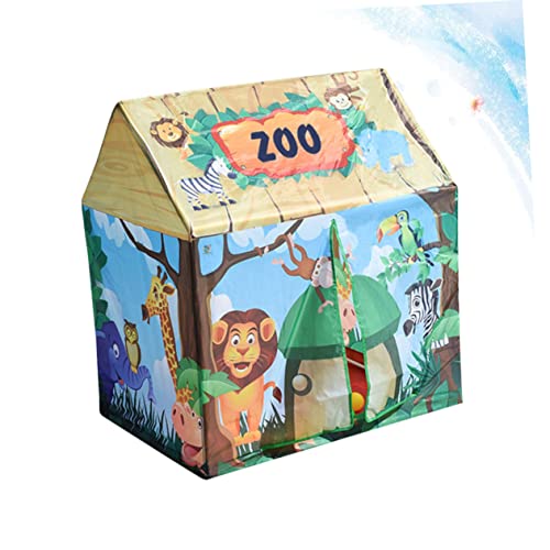 Toyvian 2 Stuks Speeltent Voor Kinderen Meisjes Tipi Tent Tentje Spelen Oceaan Ballenbad Spel Huis Voor Kinderen Baby Tipi Tent Peuter Indoor Tipi Prinses Kleuter Pit Vijver Plastic - Afbeelding 3