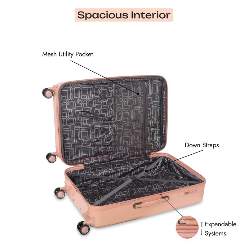 Buy VENTEX Germany Trolley Bag Mexico Ash- Grey Color, Size Small