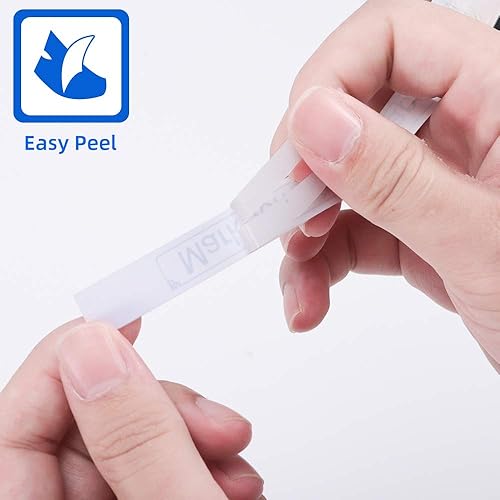 Miniatura 4 de MarkDomain Cinta de etiquetas compatible con Brother TZe-231 TZe-131 TZe-335 laminada P Touch TZe TZ para PT D210 H110 D600 1230PC 1280, negro sobre