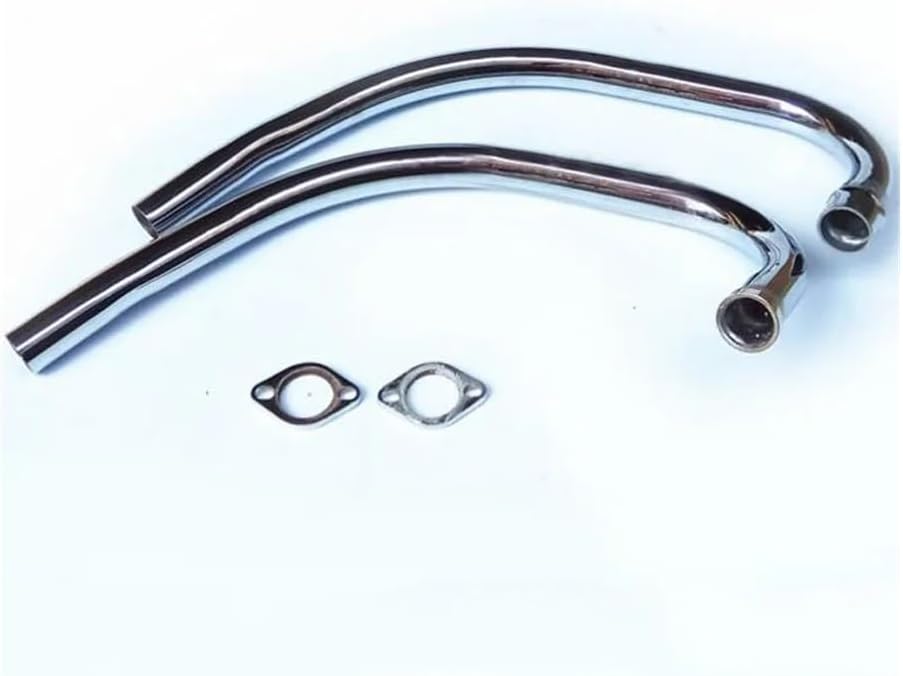 オートバイの排気マフラー GN125 GS125用 オートバイ排気管 フロントセクション改造 ライトライディング オートバイ排気マフ