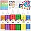 6 Colors with 250ml Bottles