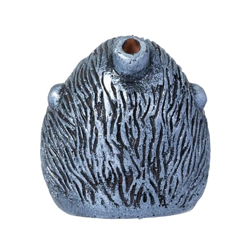 Aztec Death Whistle, Up To125+ Decibels Loud Real Screaming Silbato Azteca Death Whistles Loudest Authentic Human Ehecachichtli Sounding Screams Aztec War Whistle Halloween Costumes Gift (Silver)