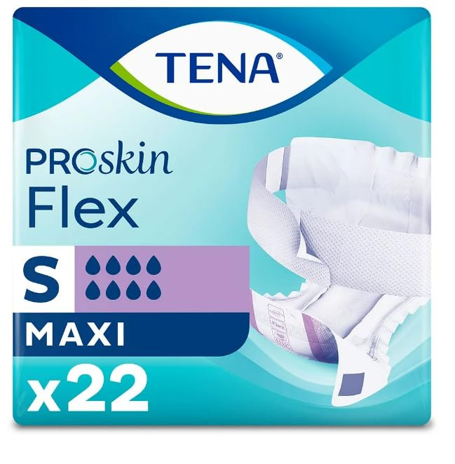 Tena Flex Maxi Small | Incontinence slips | 1 Pack of 22