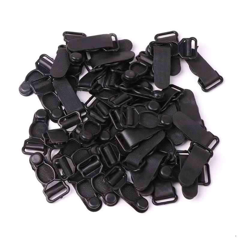 50x Corset Leg Garter Belt Clip Hooks Suspender Ends Hosiery Stocking Grips F16 22 - Sewing Tools & Accessory -