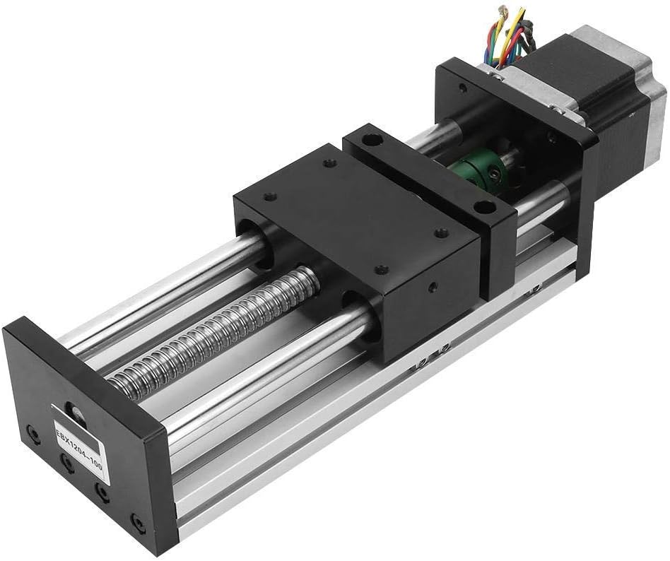 Linear Guide Rail Linear Slide Stage Aluminum Alloy Double Shaft Ball Screw Linear Guide Rail with 57 Motor