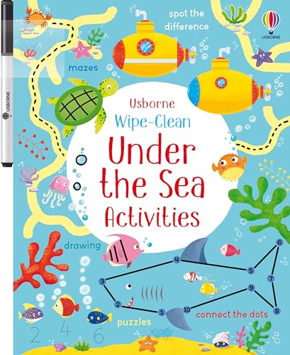 Wipe-Clean Under the Sea Activities: A Reusable Book for Building Counting and Observation Skills for Children (Ages 3-5) (Wipe-clean Activities) image 5