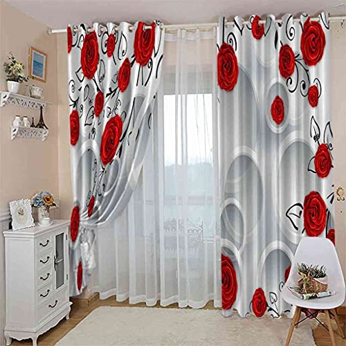 Rideau de chambre d'amis occultant et isolant 264x160 cm - 4