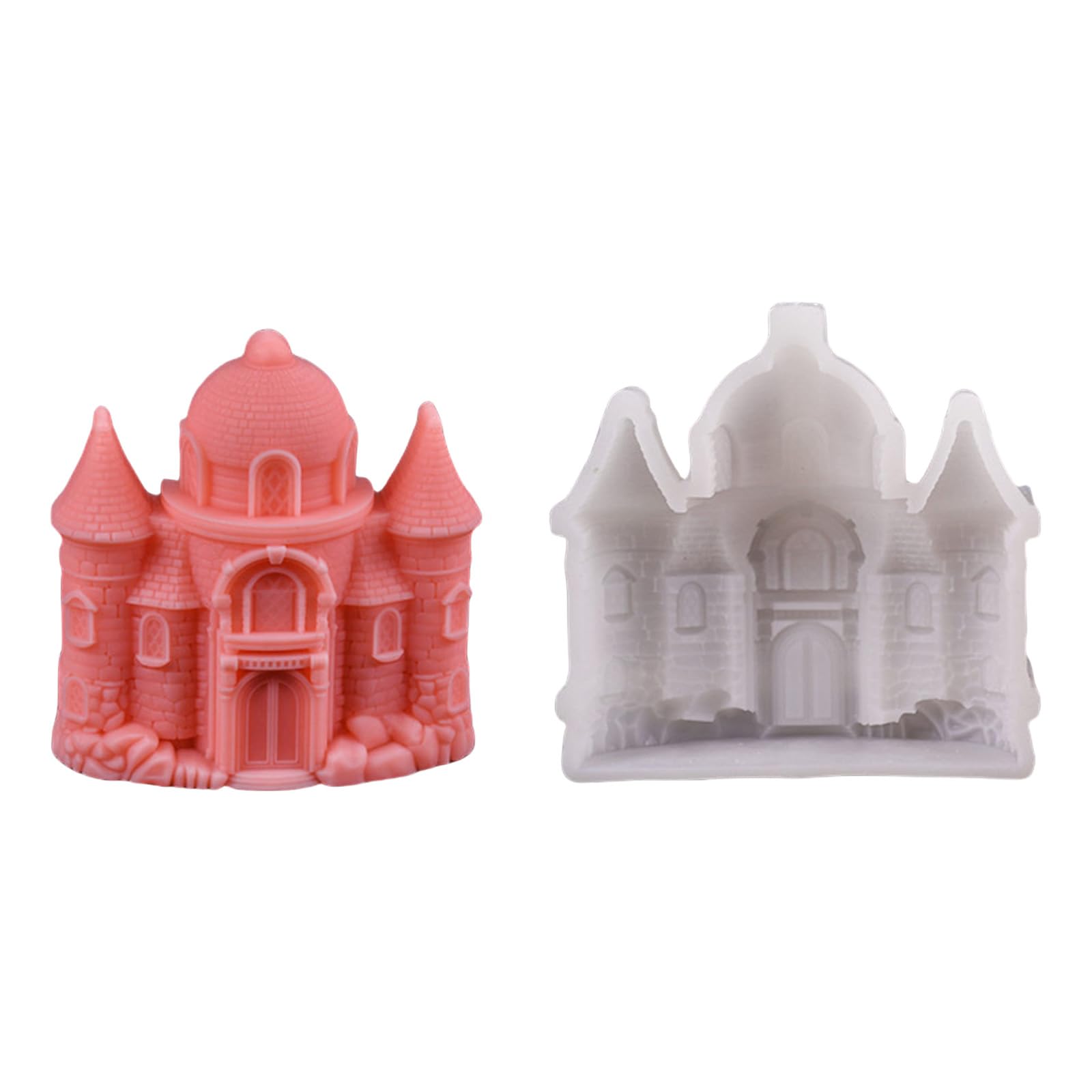 Tsophreniq 3D Castles Ornament Castings Molds Ancient Silicone Plasters Craft Supplies Ancient Silicone