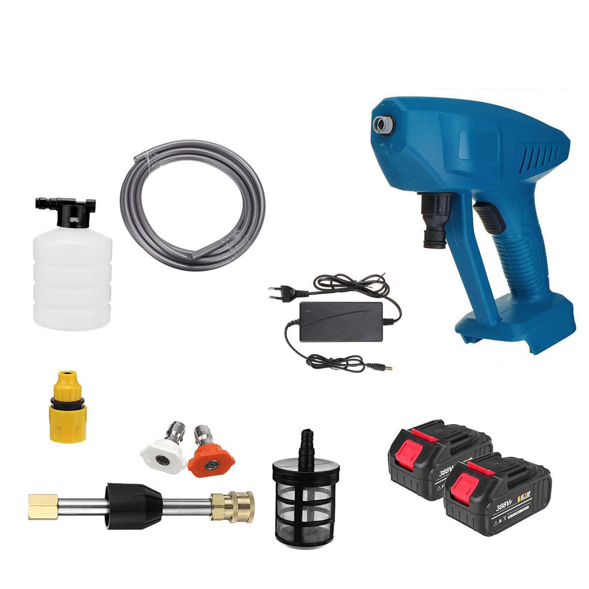 Buy 2000W 90Bar High Pressure Cordless Washer Car Spray Water With 2