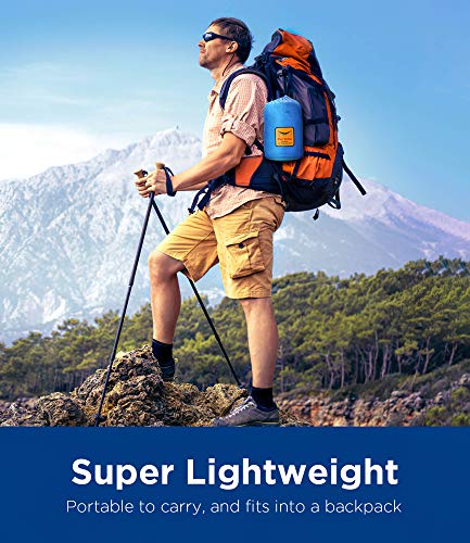 Puroma Camping Hammock Single & Double Portable Hammock Ultralight Nylon Parachute Hammocks With 2 Hanging Straps For Backpacking, Travel, Beach, Camping, Hiking, Backyard #TOP3