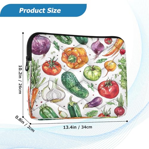 Funda para portátil 13-14 pulgadas impermeable estilo acuarela miniatura 3