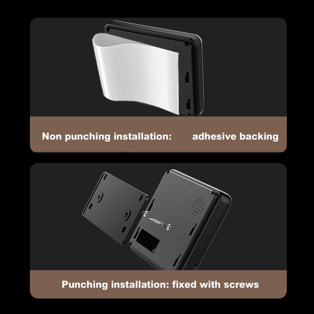 Timbre con Video con visión Nocturna a Prueba de Agua y Video HD | fácil acceso en el hogar inteligente. Está equipado con una batería de 1000 mAh. Timbre inalámbrico para cámara