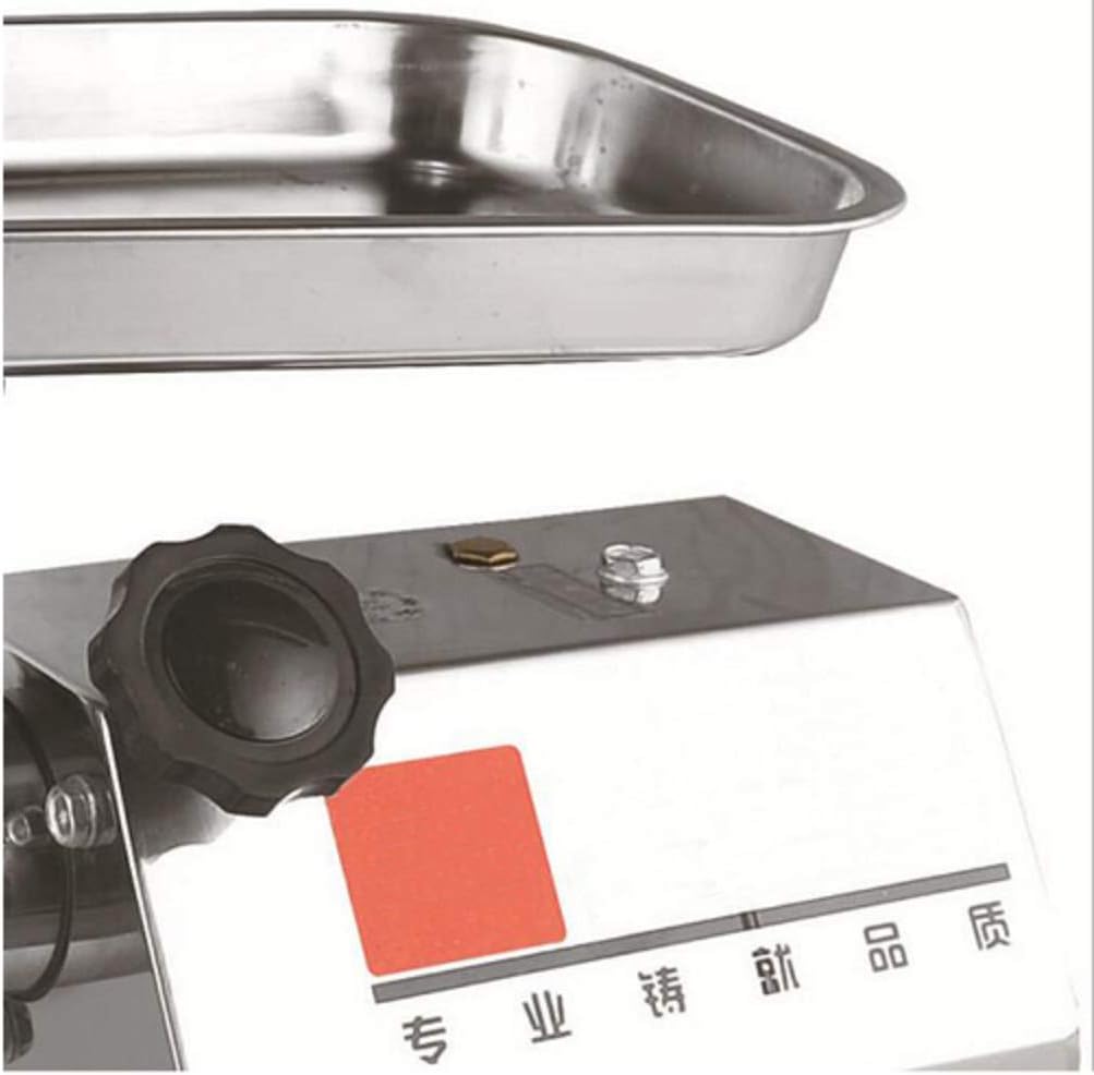 T. X. Commercial meat grinder 80kg/Hr Meat mincer 6/8MM thickness Stainless steel Automatic Meat grinder machine 370W (110V/60HZ, model #8)