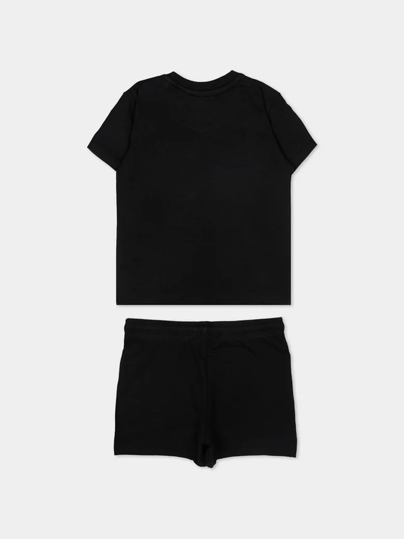 Calvin Klein Newborn 2Pc Knit Short Set BLACK (Deep Black Csi) 6 Month