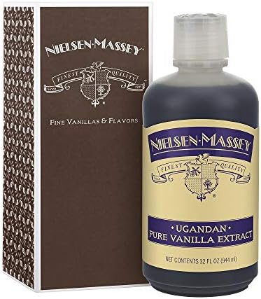 Nielsen-Massey Ugandan Pure Vanilla Extract for Baking and Cooking, 32 Ounce Bottle