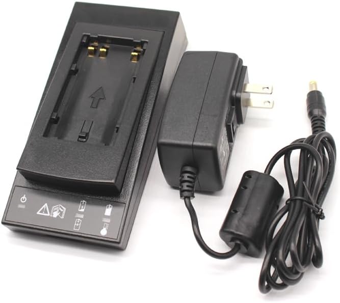 ZCH200 ZCH600 Charger for GPS GNSS RTK Battery, Black