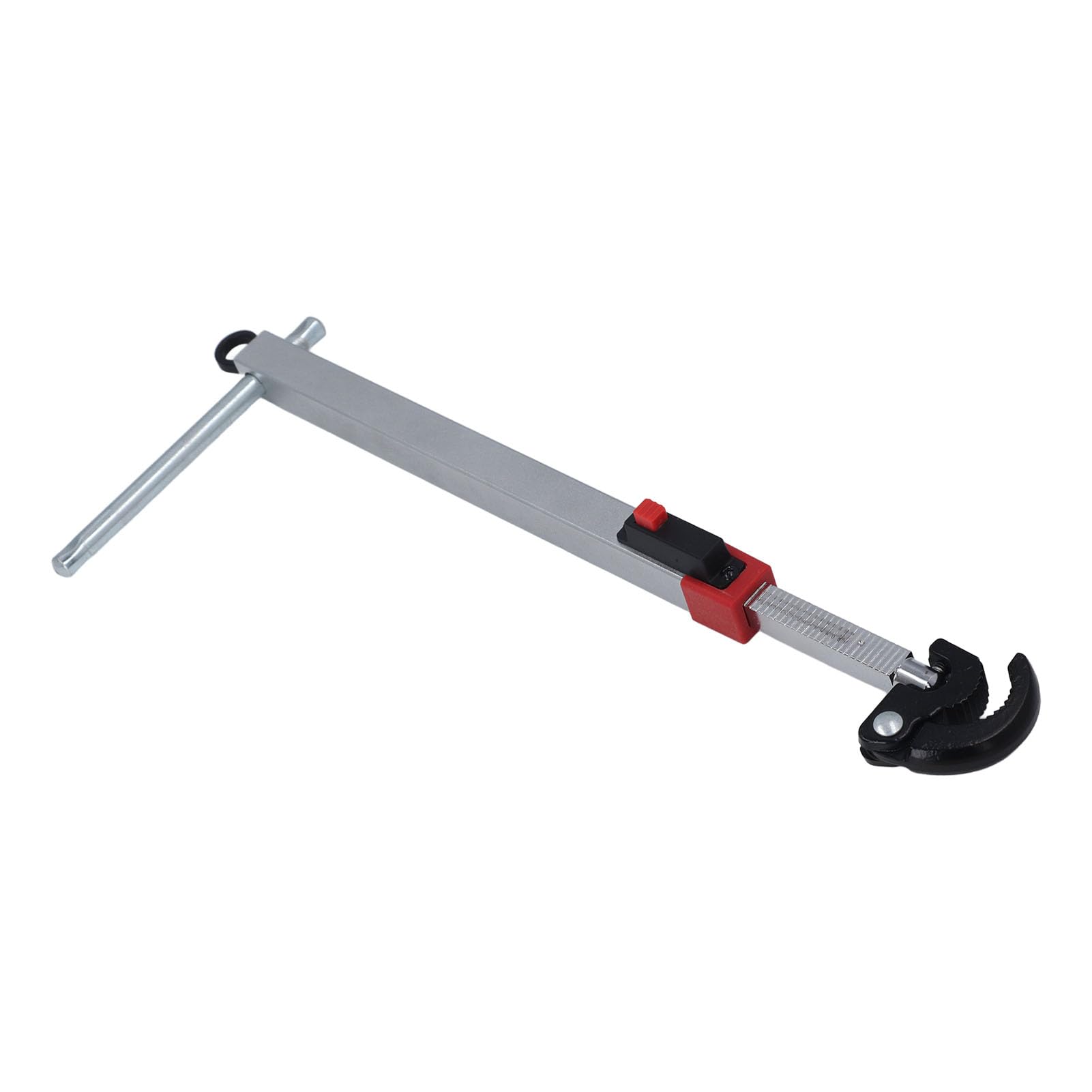 Basin Wrench 250mm | High Carbon Steel 180° Dual Heads Spring Loaded Jaw | Sink Spanner for Tight Spaces/Faucets/Plumbing | 10mm - 64mm Nut Range