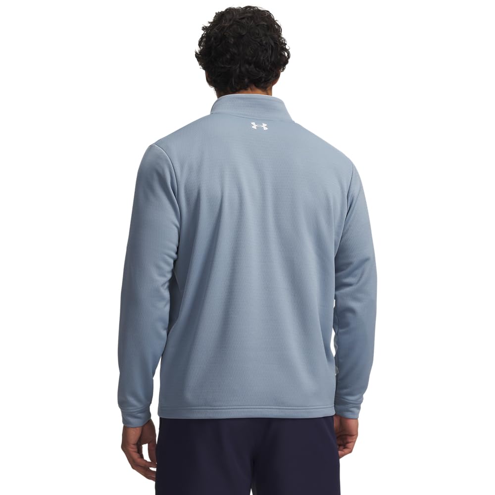 Under Armour Herren Golf Matchplay Zip Top, Blue