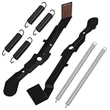 Fennoral 2Pk 532184907 184907 Brake Arm Assembly with 131335 Springs for Husqvarna Craftsman Lawn Tractors 532157388, 131845