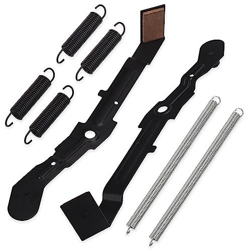 Fennoral 2Pk 532184907 184907 Brake Arm Assembly with 131335 Springs for Husqvarna Craftsman Lawn Tractors 532157388, 131845