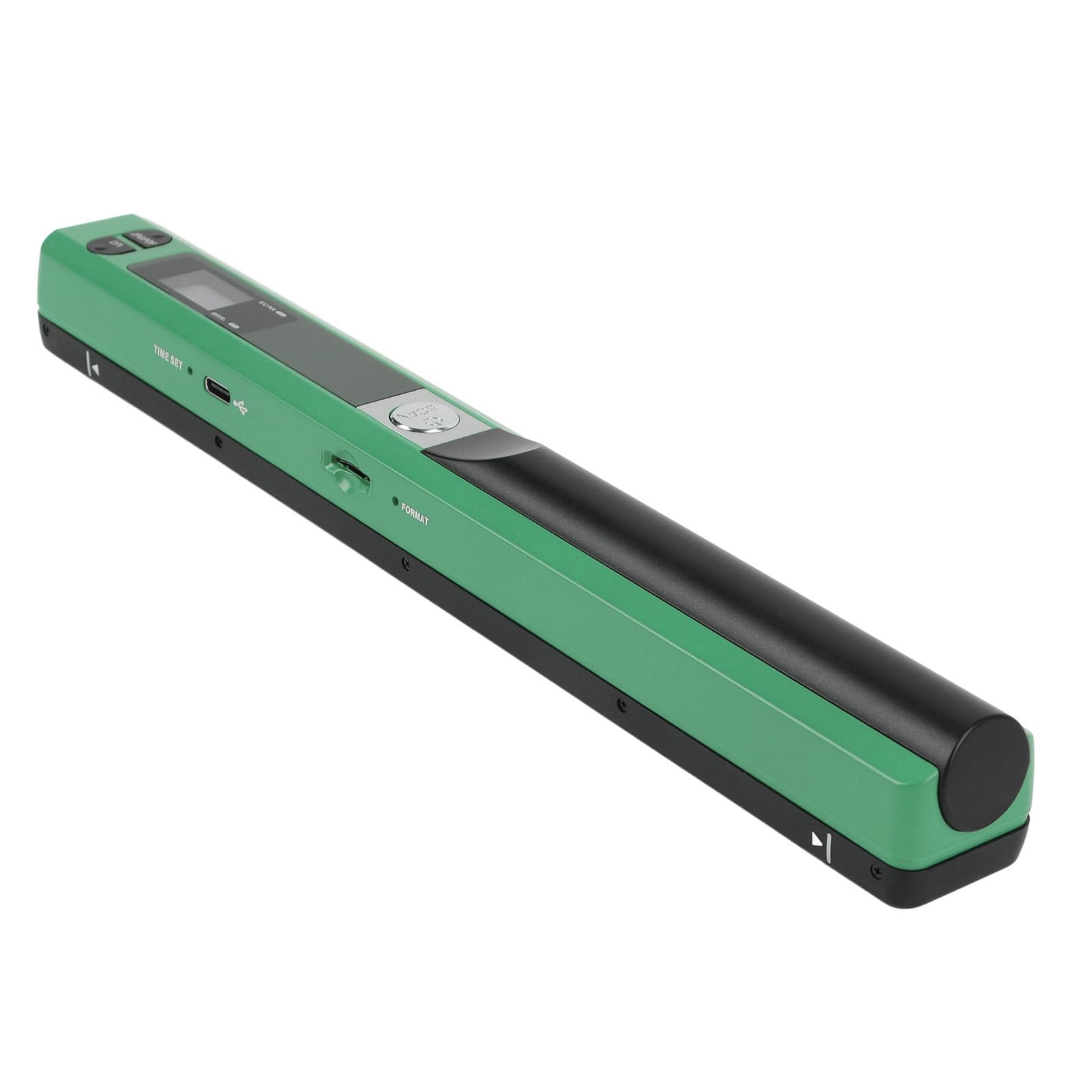 Fafeicy Escáner de Imágenes, Documentos A4 Escáner de Imágenes Portátil Escáner Portátil Multifuncional de 900 Ppp Escáner de Documentos para el Hogar y la Oficina (GREEN)