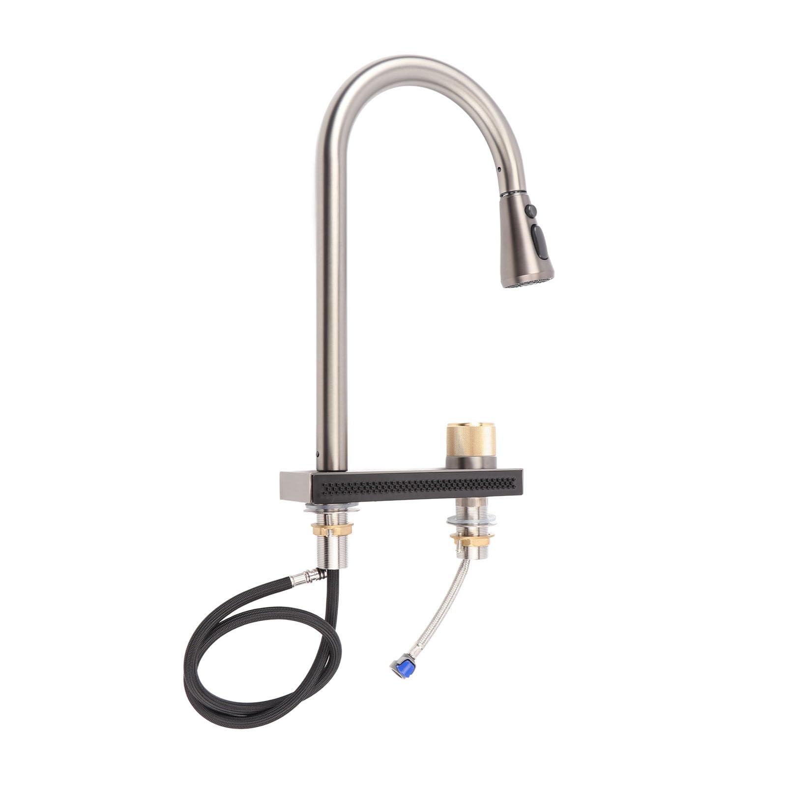 Rengue Rubinetto da a Cascata con Spruzzatore a Discesa Rubinetto