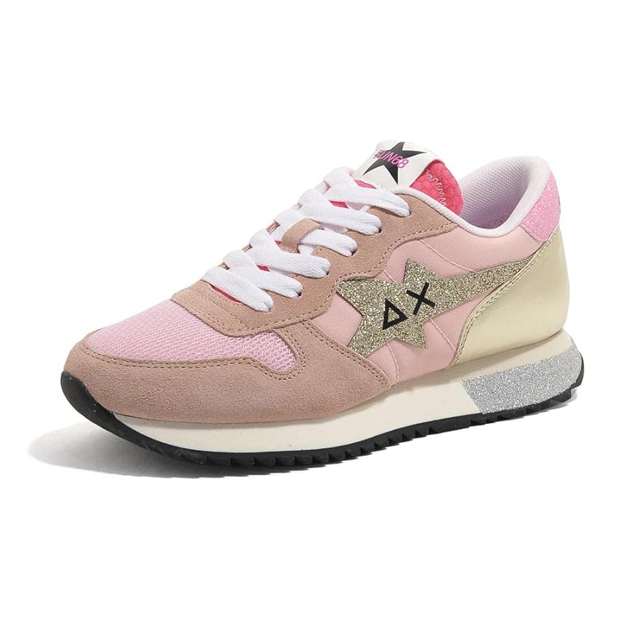 SUN68 Scarpe Donna Z32211 Pink Stargirl Glitter PE22, pink, 41 EU:  Amazon.co.uk: Fashion
