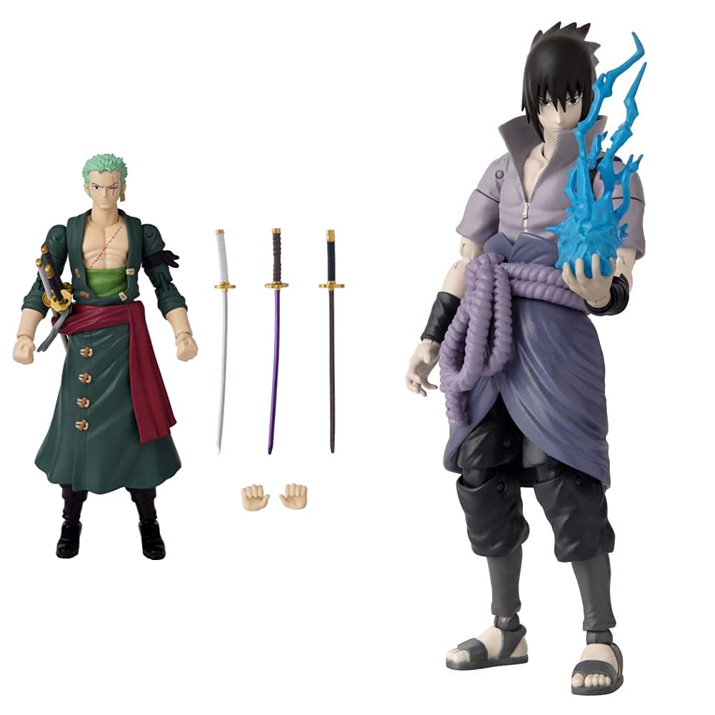 Amazon.com: Anime Heroes - One Piece - Zoro Action Figure & Naruto