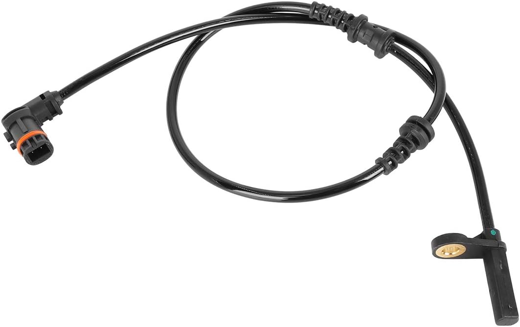 X AUTOHAUX Car Front ABS Wheel Speed Sensor 2049057702 for Mercedes-Benz C250 C300 C350