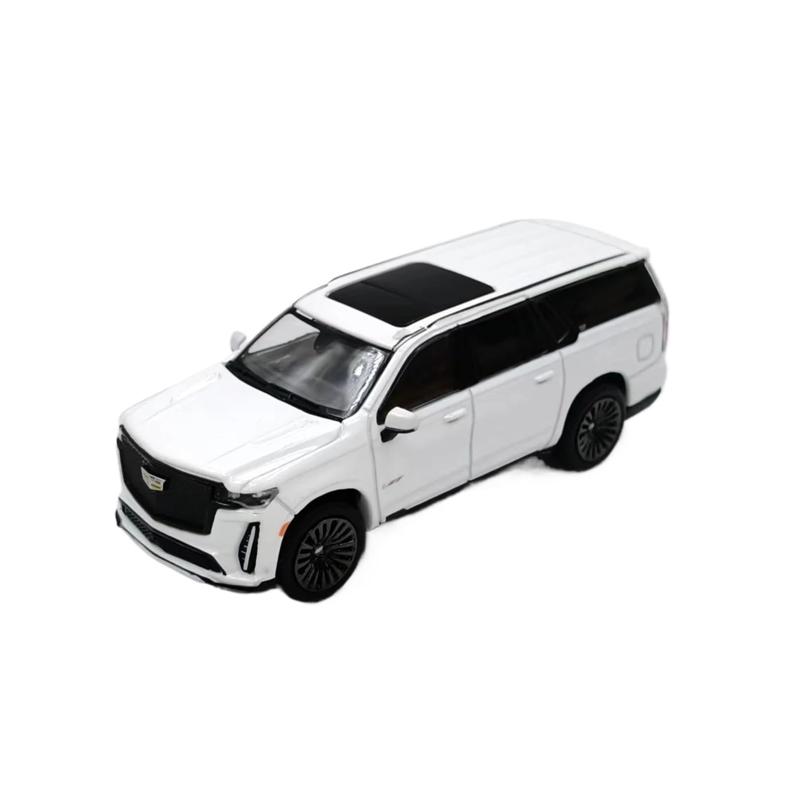 Metallo Scala Replica 1 64 Per Escalade ESV SUV 2023 Auto In Lega Pressofusa Decorazione Per La Casa Souvenir Bianco Hobby Veicoli Giochi Set