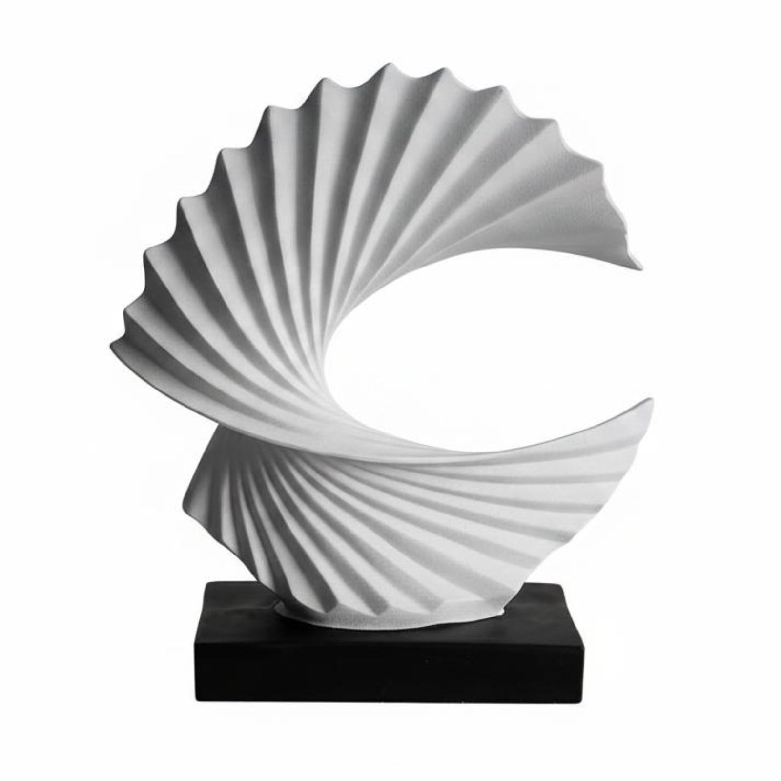 Sculpture léopard blanche en résine, l'ornement d'art contemporain