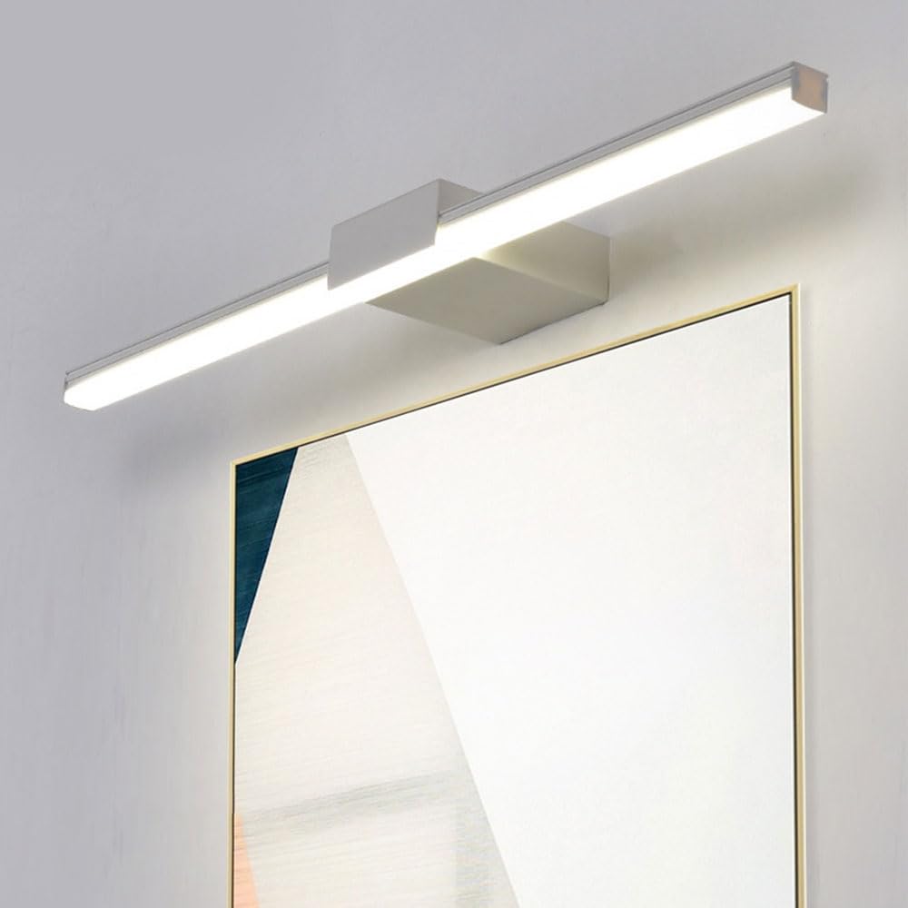 Jadssox LED-Waschtisch-Lichtleiste, lineare Badezimmer-Beleuchtung, Spiegelfrontlampe, Moderne Waschtisch-Wandleuchte, Make-up-Lampen, Lange Spiegelleuchten für Schlafzimmer, Wohnzimmer, Schminktisch