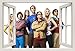 Produktbild Unified Distribution The Big Bang Theory - Sheldon Leonard Penny - Wandtattoo mit 3D Effekt, Aufkleber für Wände und Türen Größe: 92x61 cm, Stil: Fenster