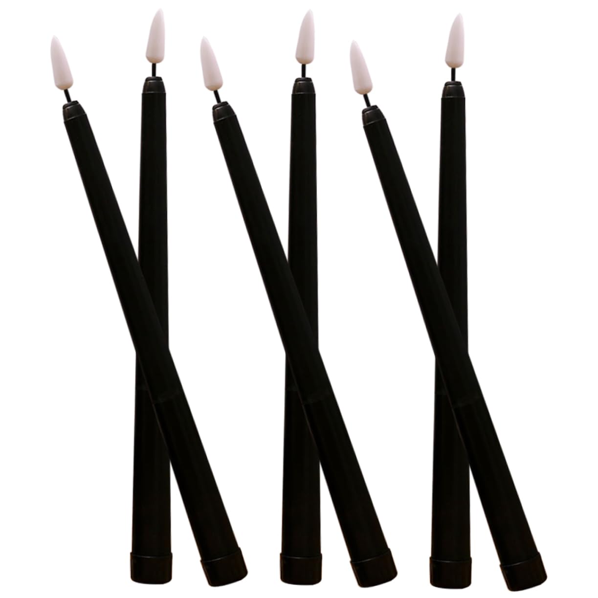 Velas sin Llama de Navidad Efecto Parpadeo Realista para Decoración 6U 8