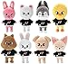 Skzoo Stray Peluche Kids Cuscino Mignon Disegno Animato in Peluche Chan Leebit Dwaekki Jiniret Han Quokka Bbokari Puppym Foxi NY Peluche per compleanno compleanno regalo di Natale (Lot-8PCS)