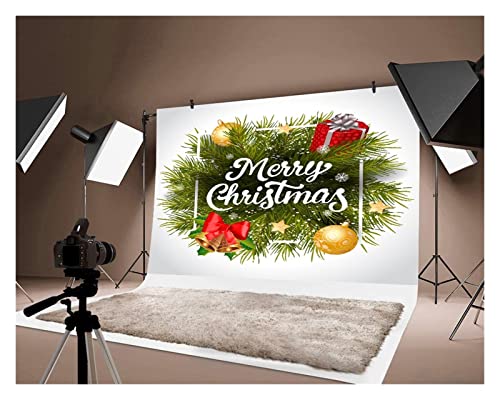 RTFGJ Foto-Studio-Foto-Hintergründe Fotostudio Hintergrund Requisiten Santa Claus, Frohe Weihnachten Fotografie…