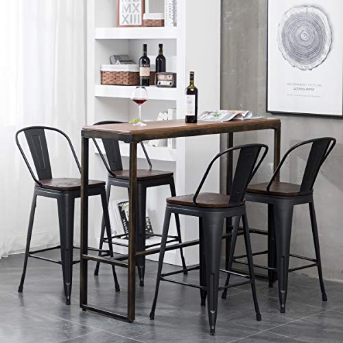 Yongqiang 24" Metal Barstools - Image 5