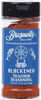 Braswell’s Select Blackened Seafood Seasoning – Small-Batch, Renowned Specialty, Made in USA, Since 1946 (5.25oz)