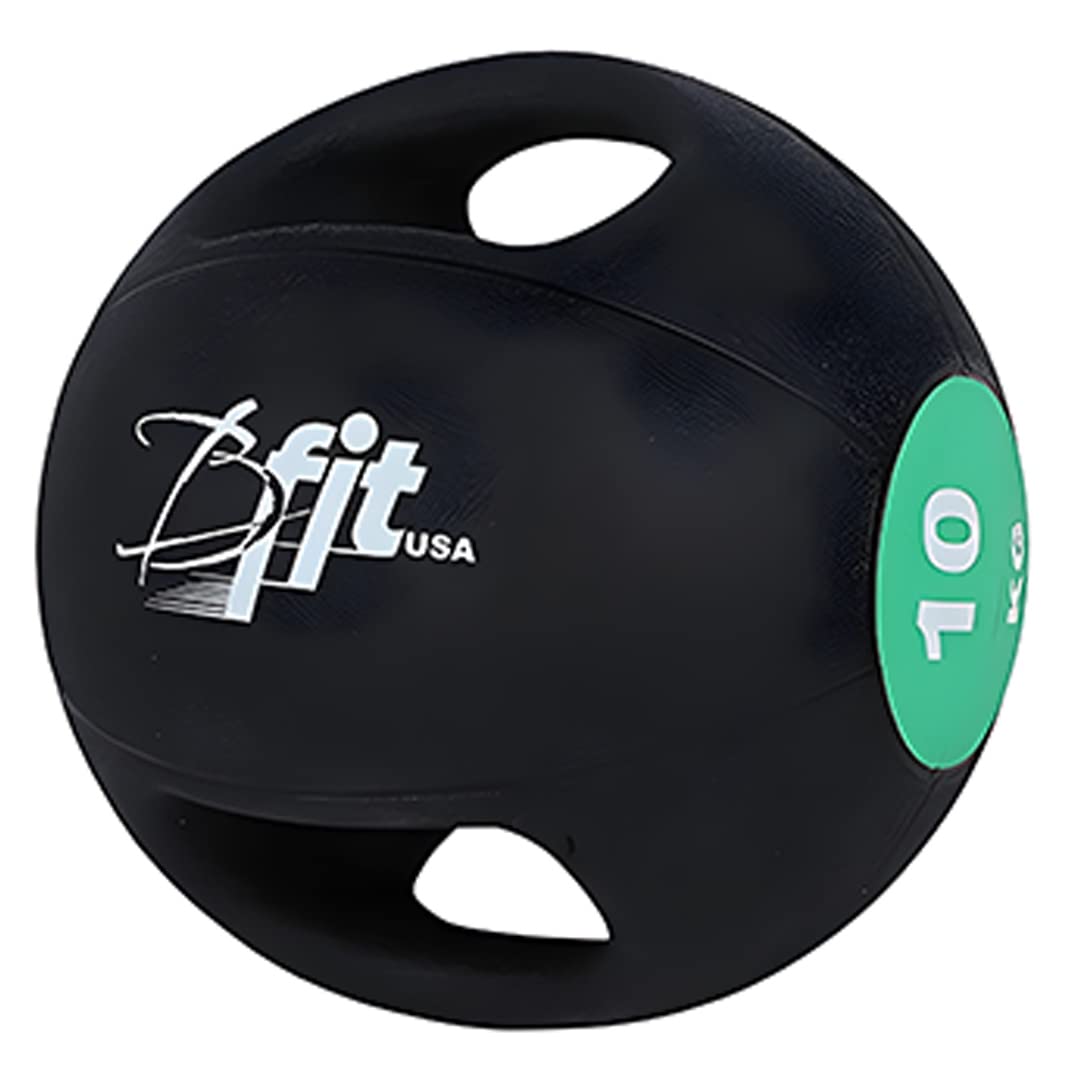 B Fit Dual Grip Medicine Ball for Fitness Weighted Balance Plyometric Training Muscle Build 10 Kgs. (B07TSWZJX7) Amazon Price History, Amazon Price Tracker