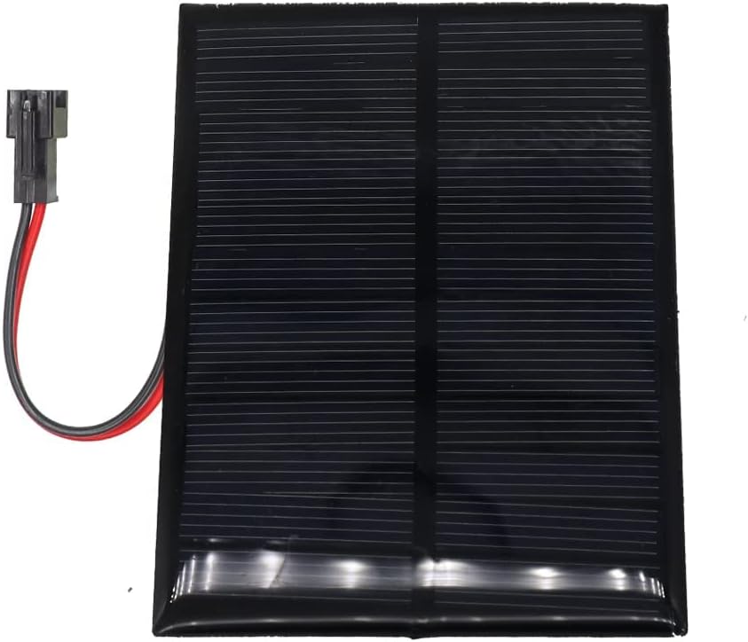 Electronic Spices 99x69 Mini Small Solar Panel (6V-180 mA) with Jst Pin Module DIY Polycrystalline Solar