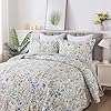 Homcosan Floral Quilt Set Queen Size - Soft Bohemian Bedspread Coverlet, 3 Pieces Microfiber Lightweight Quilt Bedding Set with 2 Pillow Shams for All Season Use #1