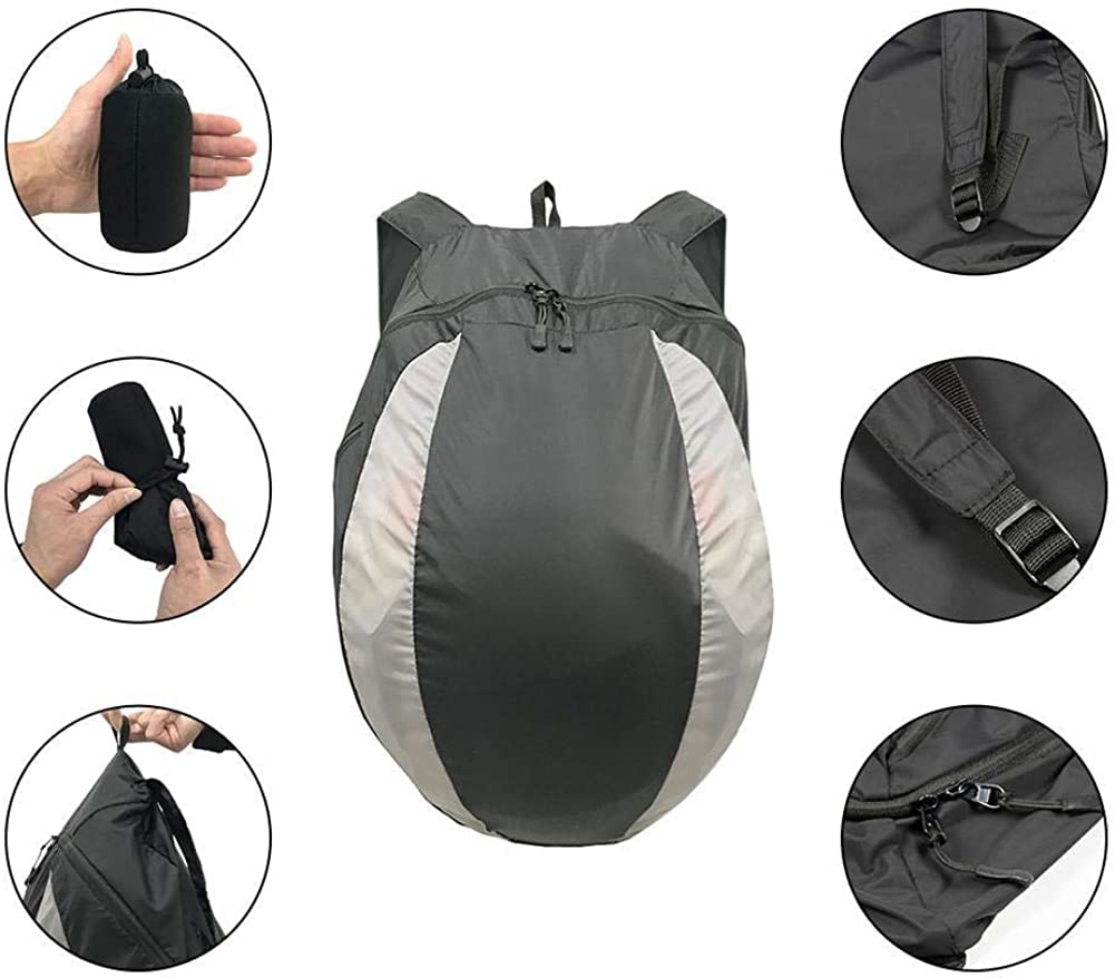 Mochila Para Motocicleta, Grande 28 L Protección Contra El Polvo, Bolsa De Almacenamiento Ligera Para Cascos De Moto, Deportes, Formación, Senderismo, Viajes