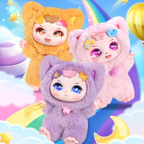 CALEMBOU Blind Box,Soft Kawaii 1 of 6 Possible Mystery Collectible Plush Doll Toys, Animals Stuffed Keychain Charm Birthday Gifts,Ula Weather Series - image 9
